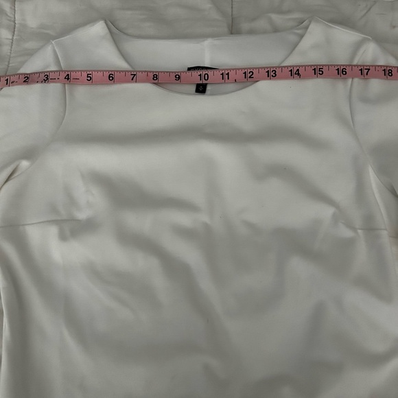 White Express dress with zipper pockets medium - Picture 4 of 7